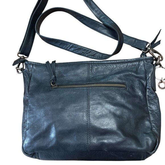 AMSTERDAM HERITAGE Shoulder Bag Black Slouchy Multiple Zippers Bronze Hardware - Picture 1 of 15